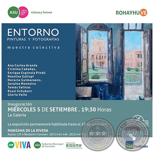 ENTORNO - Pinturas y Fotografas - Mircoles, 05 de Septiembre de 2018